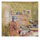 The Artist's Mother Taking Breakfast, 1899-1904 Reproduction procédé giclée par Edouard Vuillard