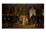 Napoleon Receiving the Senators and Declaring Himself Emperor, 18th May 1804 Giclee Print by Rouget 