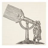 Dioptric Telescope, Copy of an Engraving by Boris Mestchersky Giclee Print by French School 