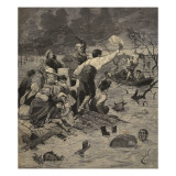 Floods in Consuegra, Spain, from 'Le Petit Parisien', 27th September 1891 Giclee Print by Beltrand and Clair-Guyot, E. Dete
