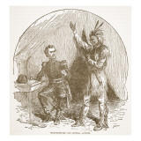 Weathersford and General Jackson, from a Book Pub. 1896 Giclee Print by American School 