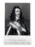 Richard Lovelace, Drawn by W. Green and Engraved by Charles Pye Giclee Print by William Dobson