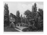 First View of the Great Garden, Musee Des Monuments Francais, Paris Giclee Print by Jean Lubin Vauzelle