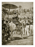 The Surrender of Rangoon to the British, 1824 Reproduction procédé giclée par Richard Caton Woodville II