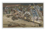 The Nail for the Feet, Illustration from 'The Life of Our Lord Jesus Christ', 1886-94 reproduction procédé giclée par James Jacques Joseph Tissot