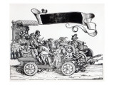 Scene from Maximilian's Triumphal Procession, C.1516-18 Giclee Print by Hans Burgkmair