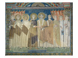 The Emperor Constantine Iv Grants Tax Immunity to the Archbishop of Ravenna Giclee-trykk av Byzantine School The Emperor Constantine Iv Grants Tax Immunity to the Archbishop of Ravenna Giclee-trykk av Byzantine School