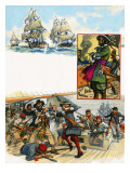 Scrapbook of the British Sailor: Privateers and Pirates Giclee Print by Eric Parker