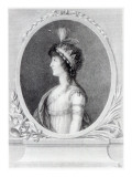 Angelica Catalani, Engraved by Francesco Bartolozzi, 1802 Giclee-trykk av Gaetano Basteris