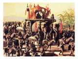 Into the Forbidden City, from 'The Travels of Marco Polo', 1964 Giclee Print by Ron Embleton