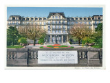 Postcard of the Palais Des Nations at Geneva, Postcard C.1924 Giclee Print by Swiss School