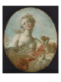 Mademoiselle Marie-Catherine Colombe as Venus Giclée-Druck von Jean-Honoré Fragonard