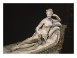 Pauline Bonaparte as Venus Triumphant, C.1805-08 reproduction procédé giclée par Antonio Canova