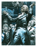 William Wilberforce Speaking Out Againstslavery in the House of Lords Giclee Print by C.l. Doughty