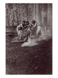 Nunhltstistlahl Qagyval', a Ritual of the American Indians, 1914 Giclee Print by E.J. Curtis