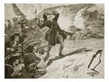 The Assault of Athlone, Illustration from 'Cassell's Illustrated History of England' Giclee Print by William Barnes Wollen
