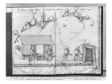 Silver Mine of La Croix-Aux-Mines, Lorraine, Fol.12V and Fol.13R, the 'Huttmans' Giclee Print by Heinrich Gross or Groff