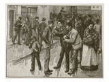The Preston Strike, Illustration from 'Cassell's Illustrated History of England' Giclee Print by William Rainey