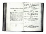 Titlepages to Francis Bacon's 'New Atlantis', Edition Published in 1660 Giclee Print by English School 