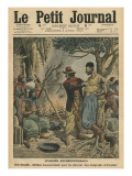 Chilean Bandits Devouring Armenian Emigrants Giclee Print by French School 