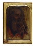 Study of an Old Man's Head for 'Jesus Among the Doctors' reproduction procédé giclée par Jean-Auguste-Dominique Ingres