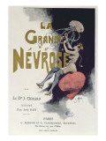Cover of 'La Grande Nevrose' by Dr. Joseph Gerard, Published in Paris, 1899 Giclée-Druck von Roy 