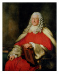 Portrait of Sir Edward Willes in Judge's Robes reproduction procédé giclée par Thomas Gainsborough