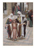 Jesus Found in the Temple, Illustration for 'The Life of Christ', C.1886-94 Giclee Print by James Jacques Joseph Tissot