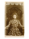 Portrait of the Actress Vera Komissarzhevskaya Giclee Print by Russian Photographer 