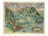 View of Antique Thessaly from the 'Atlas Major', 1662 Wydruk giclee autor Joan Blaeu View of Antique Thessaly from the 'Atlas Major', 1662 Wydruk giclee autor Joan Blaeu