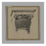 Capital from the Mosque of El-Aksa, Illustration from 'The Life of Our Lord Jesus Christ' Giclee Print by James Jacques Joseph Tissot