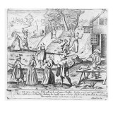 A New Year's Gift for Shrews, Pub. by Edward Lee, C.1620 Giclée-Druck von C. Terill