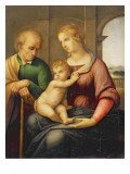 The Holy Family, or Madonna with the Beardless Joseph, C.1506 Giclee Print by Raphael 