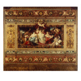 Design for the Curtain at the Dresden Opera, 1876 Lámina giclée por Ferdinand Keller Design for the Curtain at the Dresden Opera, 1876 Lámina giclée por Ferdinand Keller