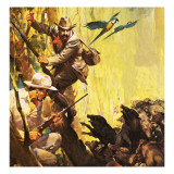 The President Who Loved Adventure: Theodore Roosevelt Giclee Print by McConnell 