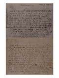 Letter from Leopold Mozart Informing J.J. Lotter of the Birth of His Son, Amadeus Mozart Giclee Print by Mozart 