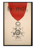La Cicatrice, Front Cover of 'Le Mot', Saturday 30th January 1915 Giclee Print by Iribe 