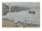 Christ Appears on the Shore of Lake Tiberias Giclee Print by James Jacques Joseph Tissot