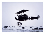 Captain Baron Von Richthofen Landing His Fokker Triplane Giclee Print by German Photographer 