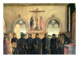 The Funeral of St. Jerome, C.1470-1472 reproduction procédé giclée par Lazzaro Bastiani