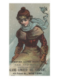 Advertisement for Globe Linseed Oil Company Improved Globe Paint, C.1880 Giclee Print by American School 