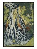 The Kirifuri Waterfall at Mt. Kurokami in Shimotsuke Province reproduction procédé giclée par Katsushika Hokusai