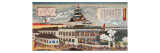 The First Modern Mitsui Building Erected in 1872 Giclee Print by Japanese School 