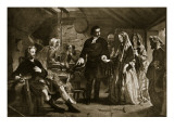 Flora Macdonald's Introduction to Prince Charlie Giclee Print by Alexander Johnston