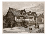 The House at Stratford-On-Avon, Where Shakespeare Was Born Giclee Print by C.a Wilkinson