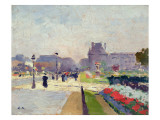 Avenue Paul Deroulede, Tuileries, Paris Giclee Print by Jules Ernest Renoux