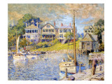 Edgartown, Martha's Vineyard, 1915 Impressão giclée por Colin Campbell Cooper Edgartown, Martha's Vineyard, 1915 Impressão giclée por Colin Campbell Cooper