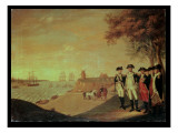 Washington and Generals at Yorktown Giclee Print by James Peale