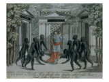 Tamino Plays the Magic Flute to Ward Off the Wild Beasts, Act I Scene Xv Giclee Print by Joseph & Peter Schaffer