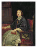 Portrait of a Cleric, Said to Be Jean Francois Paul De Gondi reproduction procédé giclée par Pierre Mignard